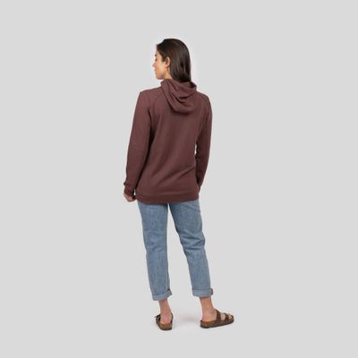 Imagen 2 del producto Poleron Ulkha Mujer Bordeaux Gnomo