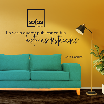 Imagen 2 del producto Sofá Basalto Felpa Turquesa 3 Cuerpos