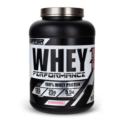 PROTEINA 100% WHEY PERFOMANCE 5 LIBRAS FRUTILLA - KIFFER