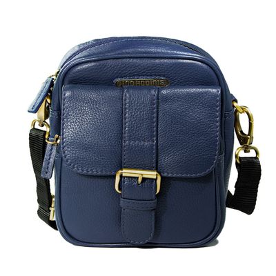Imagen 1 del producto Morral de cuero Gino Rodinis 1260 Azul