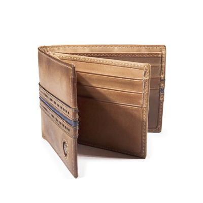 Imagen 2 del producto Billetera Gino Rodinis  Borsalino 156 Café/Azul