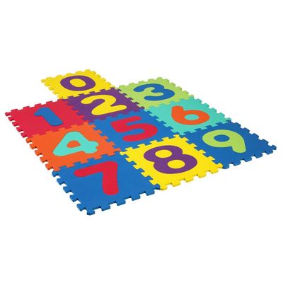 Imagen 2 del producto Alfombra Goma Eva 30x30 Números 10 Piezas