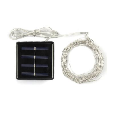 Imagen 2 del producto CADENA DE LUZ HADA LED MULTICOLOR 10 METROS CARGA SOLAR