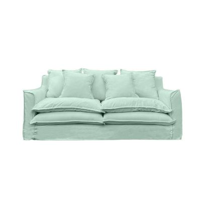 Sofá Puangue Chenille Agua 3C