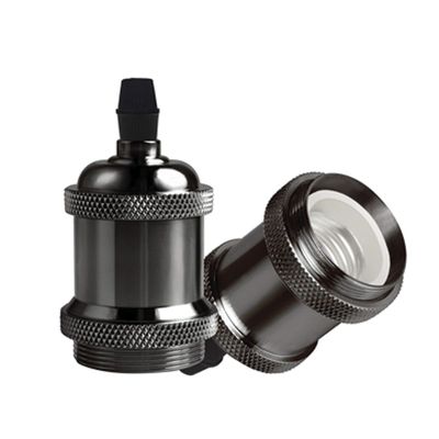 Imagen 2 del producto Pack 5 Soquetes E-27 Retro Plateado Vintage