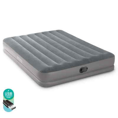 Imagen 2 del producto Colchón Inflable Eléctrico USB 2 Plz 152x203x30 Cm