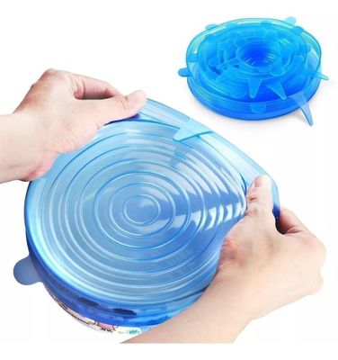 Tapas De Silicona Estiradas De Alimentos