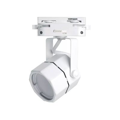 Foco Para Riel Monofásico 1xGU-10 Naira Color Blanco