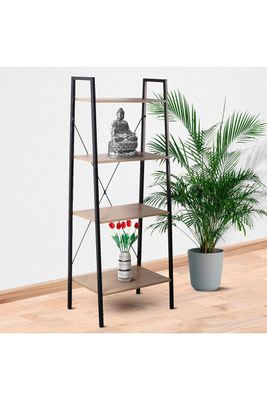 Imagen 2 del producto Estante Cruz 4 Niveles Industrial Café