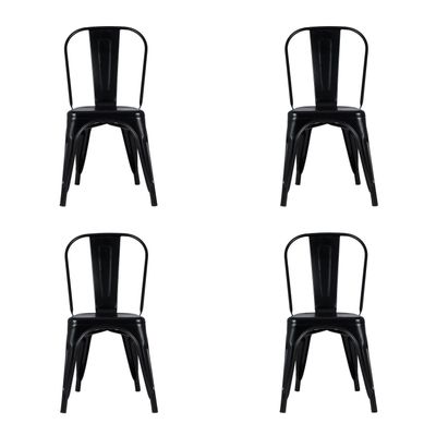 Imagen 1 del producto Pack 4 Sillas De Diseño Tolix París