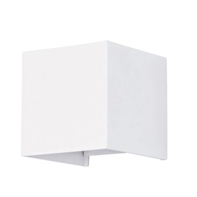 Aplique LED Cuadrado 6w Blanco