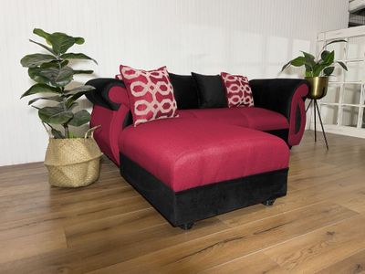 Imagen 2 del producto Seccional New Dominga Rojo 3 Cuerpos