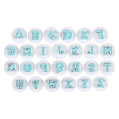 Cortador de Letras Mayusculas Para Fondant