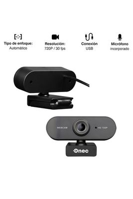 Imagen 2 del producto Cámara Web de 720P con Trípode Negro