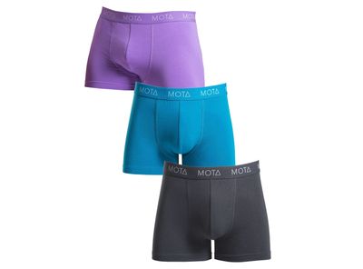 BÓXER ALGODÓN CORTO PACK 3