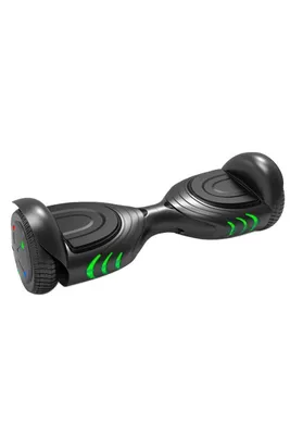 Scooter Hoverboard Bluetooth Luces LED - Negro
