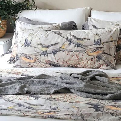 Imagen 2 del producto FUNDA COJÍN VELVET MIX RAYADITO XL