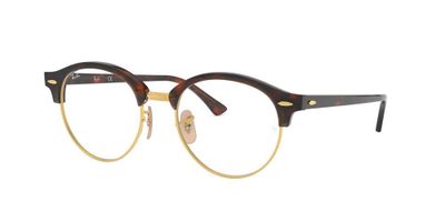 Imagen 2 del producto Lentes Ópticos Ray-Ban RX4246V Clubround Havana Unisex