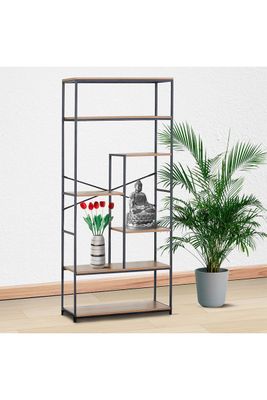 Imagen 2 del producto Estante Multinivel Alto Industrial Café