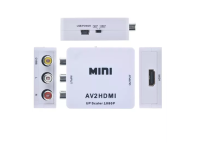Imagen 2 del producto Adaptador Conversor Av Rca Analogo A Hdmi Digital