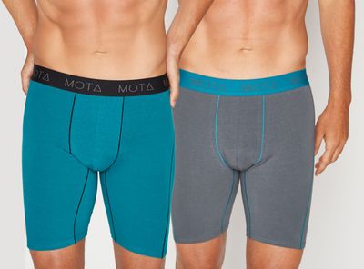 BOXER LARGO DEPORTIVO ALGODÓN PACK 2