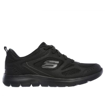 Zapatilla Mujer Summits S Negro Skechers