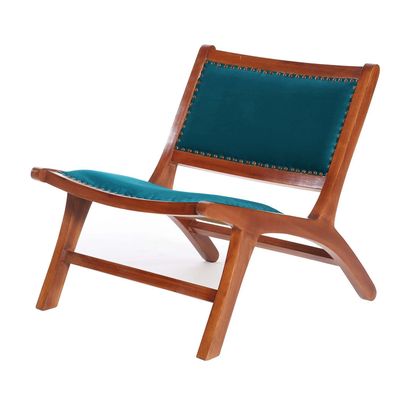 Imagen 2 del producto SITIAL HANNOVER TELA VELVET AZUL PETROLEO