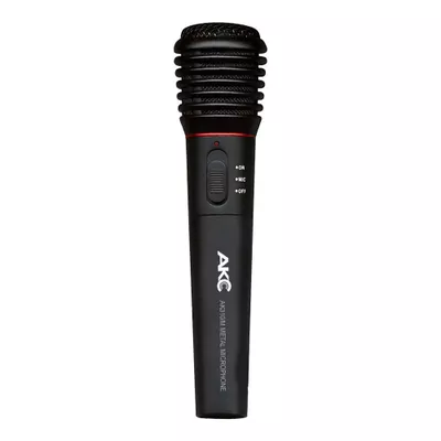 MICROFONO ALAMBRICO /INALAMBRICO METALICO AKC