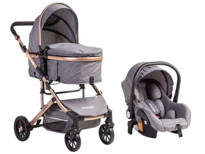 Imagen 2 del producto Coche Travel System Omega Grey
