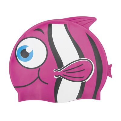 Gorro Natación Pez / Niños +3 Años