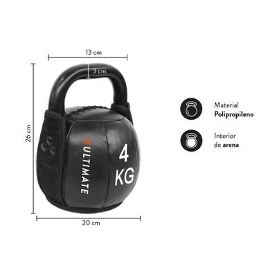 Imagen 2 del producto Kettlebell Soft Pro 4 kg
