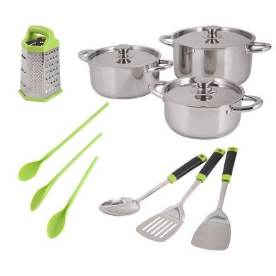 Bateria de Cocina + Utensilios 13 Piezas AH42 - ArtHome