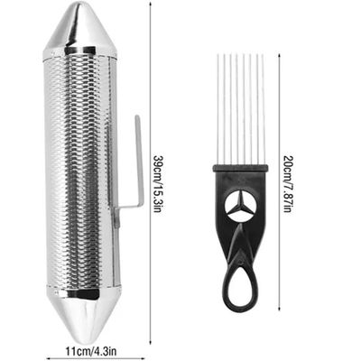 Imagen 2 del producto Guiro Charrasca Profesional Torpedo Instrumento Musical