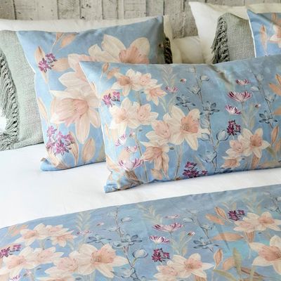 Imagen 2 del producto PIECERA GAMUZA JARDÍN DE NARCISOS 220X70