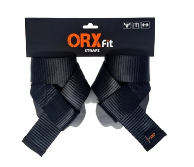 Straps Eco Para Pesas - Orxfit - Negro