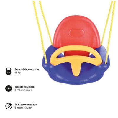 Imagen 2 del producto Columpio Silla 3 en 1 para Niños.