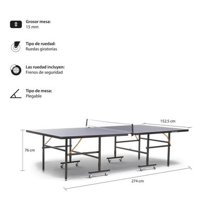 Imagen 2 del producto Mesa de Ping Pong Fronton M9 Elite