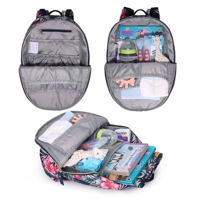 Imagen 2 del producto Mochila pequeña para pañales SIENA - azul