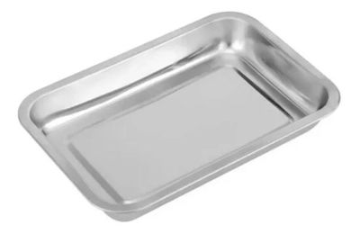 Bandejas Fuente De Horno Acero 30x45x5cm Multiuso