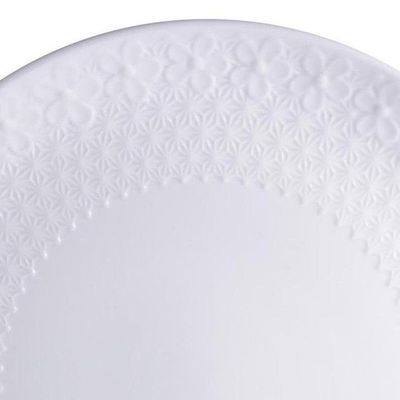 Imagen 2 del producto Plato Decorativo Glasgow Blanco Grande