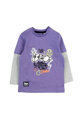 Polera bb niño doble manga power 145