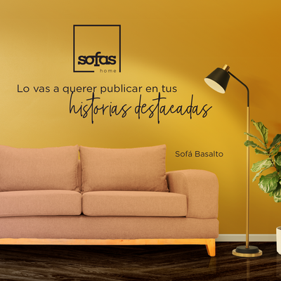 Imagen 2 del producto Sofá Basalto Felpa Palo Rosa 3 Cuerpos