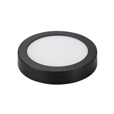 Imagen 1 del producto Panel Redondo LED Sobrepuesto Negro 18W Cálido