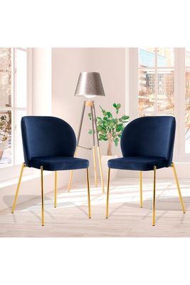 Imagen 2 del producto Pack 2 Sillas de Comedor Cartagena Azul