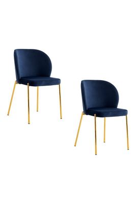 Pack 2 Sillas de Comedor Cartagena Azul