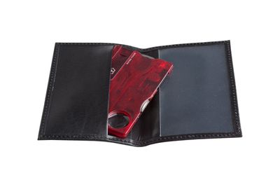 Imagen 2 del producto Estuche de cuero para SwissCard