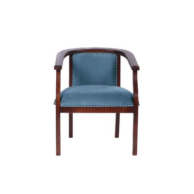 Imagen 1 del producto SITIAL STUTTGART TELA VELVET AZUL PETROLEO