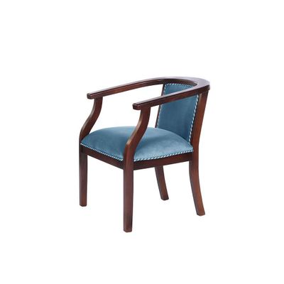 Imagen 2 del producto SITIAL STUTTGART TELA VELVET AZUL PETROLEO