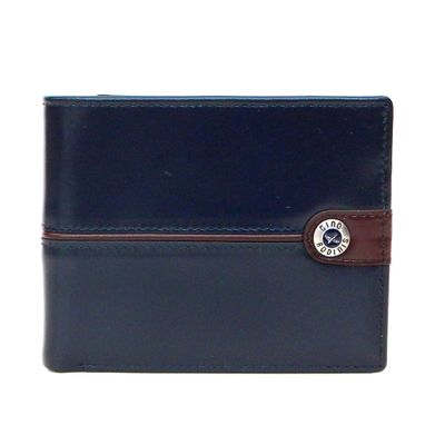 Billetera Invictus 577 Azul/Marrón