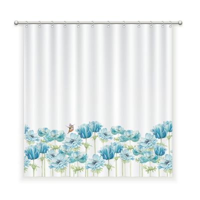 CORTINA DE BAÑO ALGODÓN ANEMONE